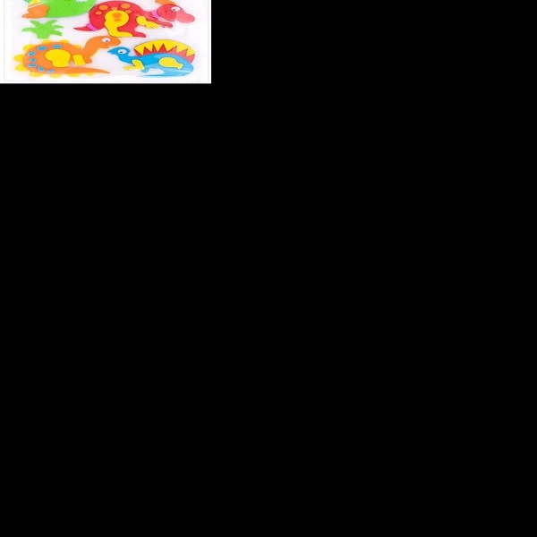 FOAMY STICKERS DINOSAURIOS SFD8784 BARRILITO BL C1 C20